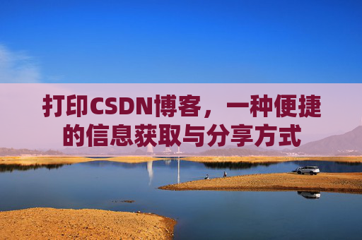 打印CSDN博客，一种便捷的信息获取与分享方式